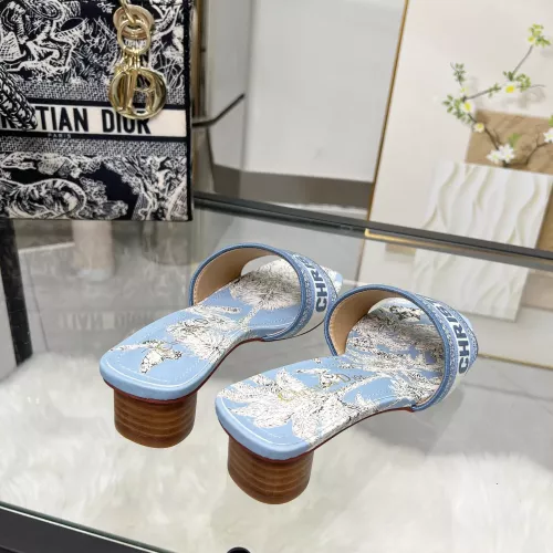 Replica Christian Dior Slippers For Women #1331610 $82.00 USD for Wholesale