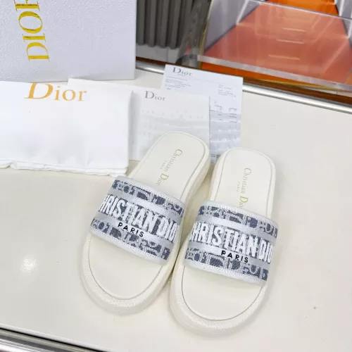 Replica Christian Dior Slippers For Women #1331627 $72.00 USD for Wholesale