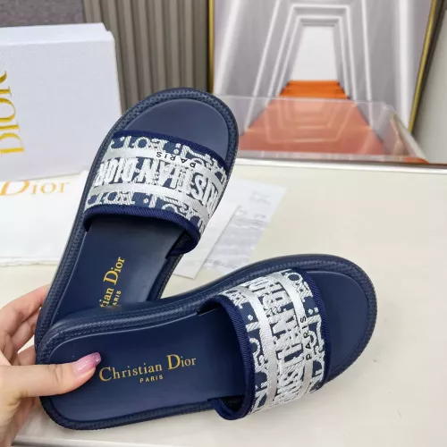 Replica Christian Dior Slippers For Women #1331629 $72.00 USD for Wholesale
