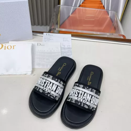 Replica Christian Dior Slippers For Women #1331630 $72.00 USD for Wholesale