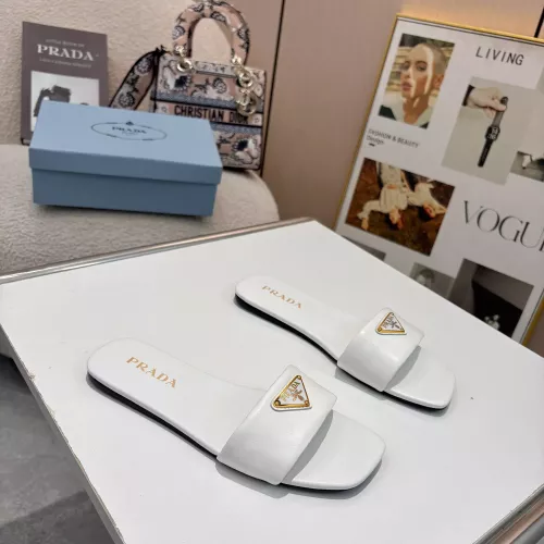 Replica Prada Slippers For Women #1331632 $80.00 USD for Wholesale