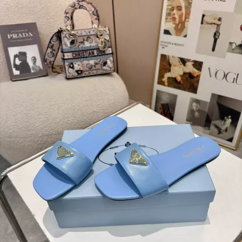 Replica Prada Slippers For Women #1331635 $80.00 USD for Wholesale