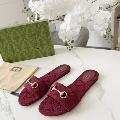 Replica Gucci Slippers For Women #1331640 $82.00 USD for Wholesale