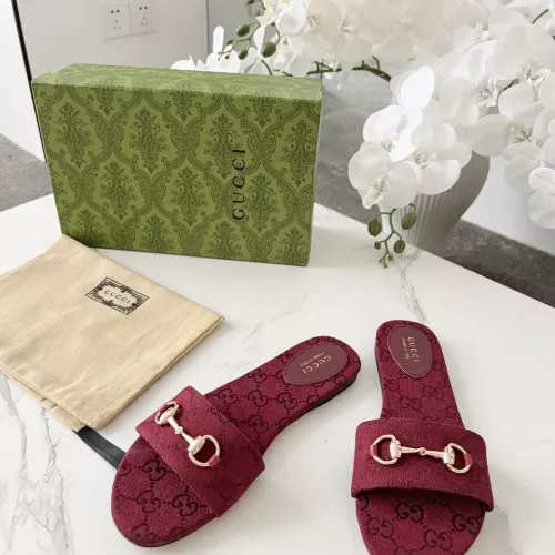 Replica Gucci Slippers For Women #1331640 $82.00 USD for Wholesale