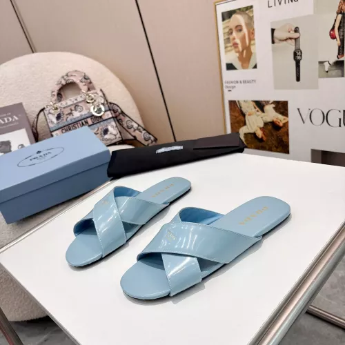Replica Prada Slippers For Women #1331666 $68.00 USD for Wholesale