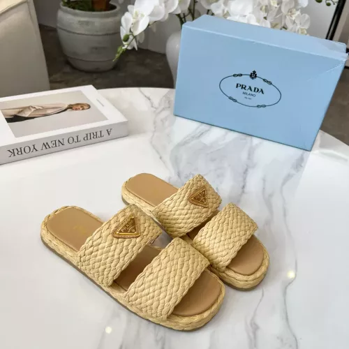 Replica Prada Slippers For Women #1331672 $82.00 USD for Wholesale