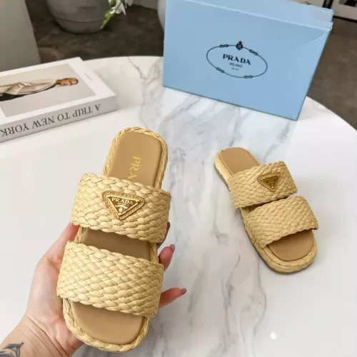 Replica Prada Slippers For Women #1331672 $82.00 USD for Wholesale