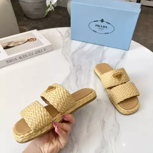 Replica Prada Slippers For Women #1331672 $82.00 USD for Wholesale