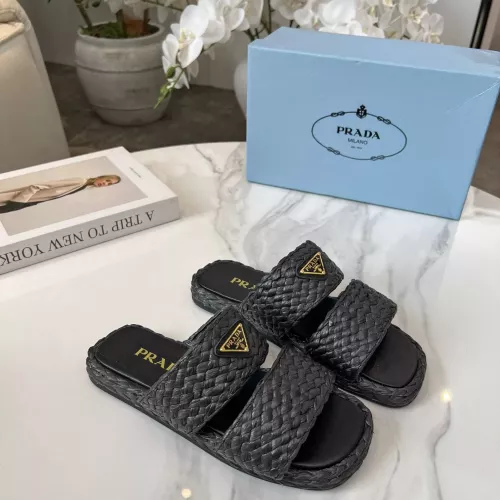 Replica Prada Slippers For Women #1331673 $82.00 USD for Wholesale