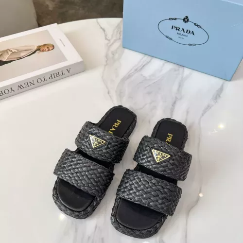 Replica Prada Slippers For Women #1331673 $82.00 USD for Wholesale