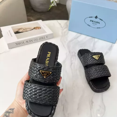 Replica Prada Slippers For Women #1331673 $82.00 USD for Wholesale