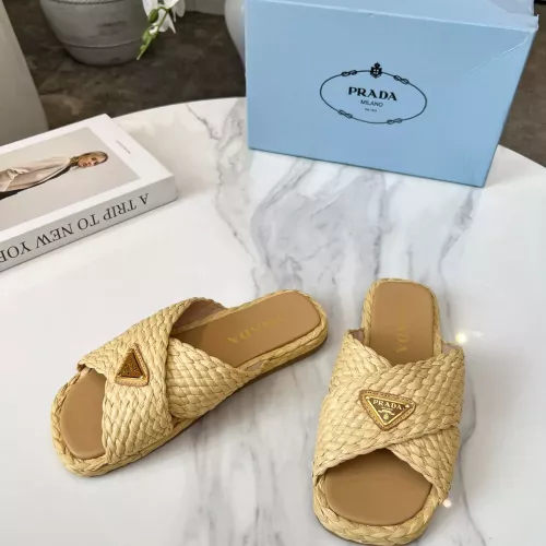 Replica Prada Slippers For Women #1331674 $82.00 USD for Wholesale