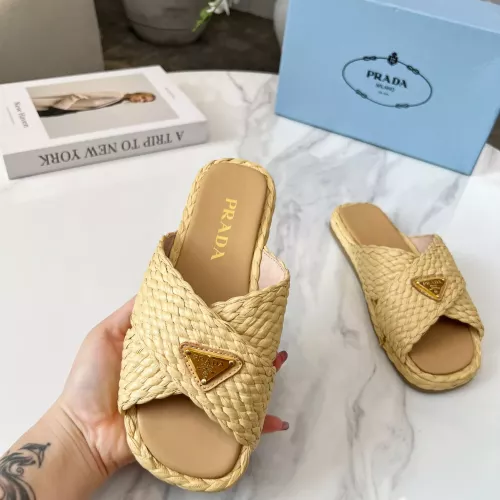 Replica Prada Slippers For Women #1331674 $82.00 USD for Wholesale