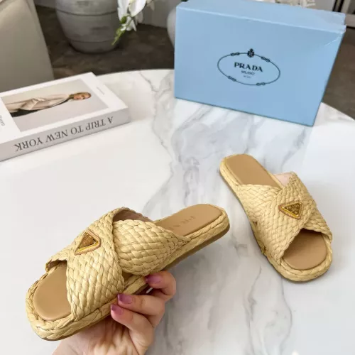Replica Prada Slippers For Women #1331674 $82.00 USD for Wholesale