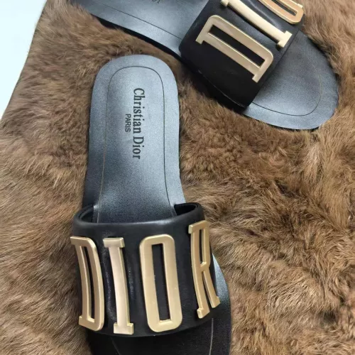 Replica Christian Dior Slippers For Women #1331702 $56.00 USD for Wholesale