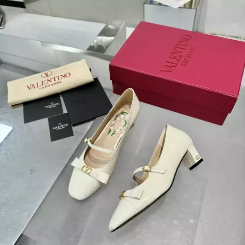 Cheap Valentino High-Heeled Shoes For Women #1331703, $$108.00 USD On Valentino High-Heeled Shoes