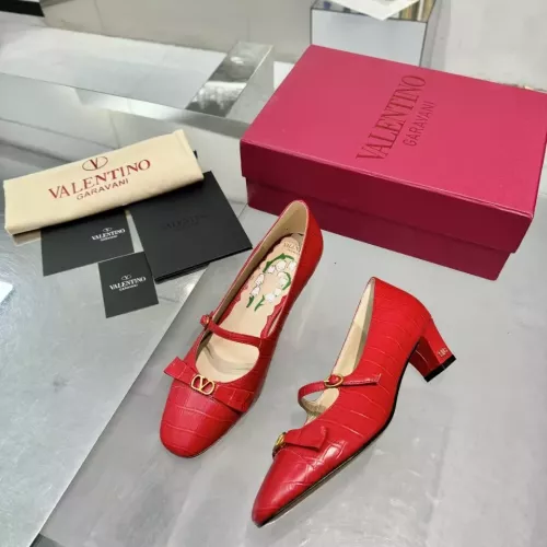 Cheap Valentino High-Heeled Shoes For Women #1331704, $$108.00 USD On Valentino High-Heeled Shoes
