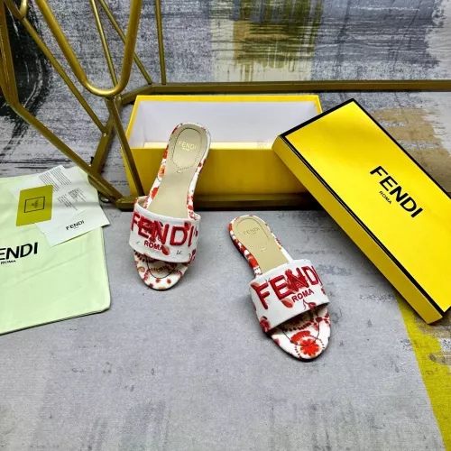 Replica Fendi Slippers For Women #1331715 $82.00 USD for Wholesale