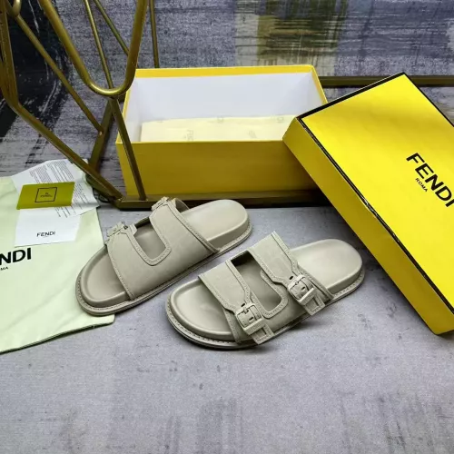 Cheap Fendi Slippers For Men #1331727, $$80.00 USD On Fendi Slippers