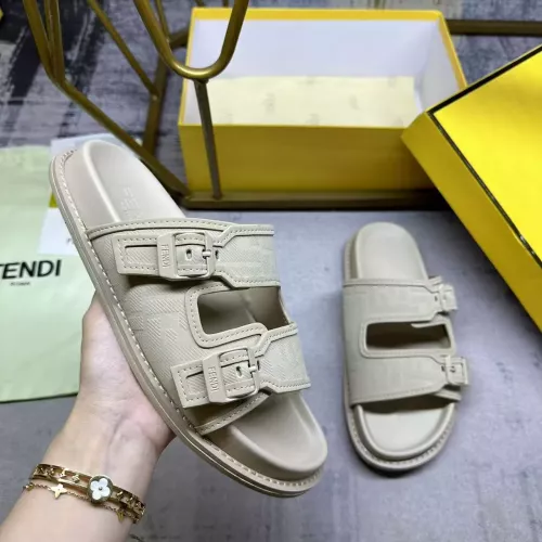 Replica Fendi Slippers For Men #1331727 $80.00 USD for Wholesale