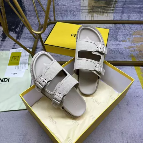 Replica Fendi Slippers For Men #1331727 $80.00 USD for Wholesale
