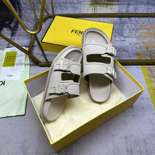 Replica Fendi Slippers For Men #1331727 $80.00 USD for Wholesale