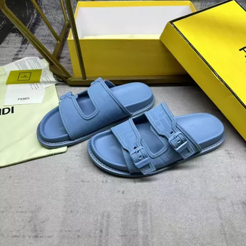 Cheap Fendi Slippers For Men #1331729, $$80.00 USD On Fendi Slippers