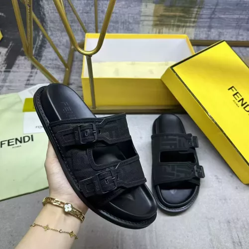 Cheap Fendi Slippers For Men #1331731, $$80.00 USD On Fendi Slippers