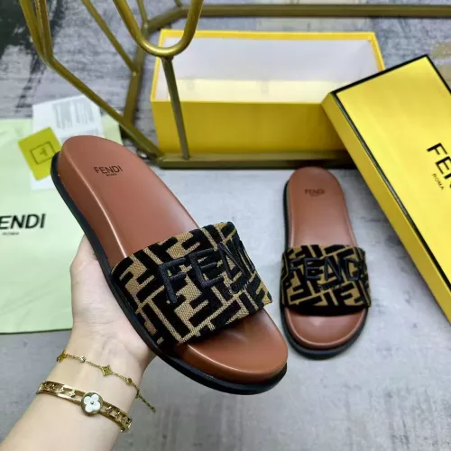 Cheap Fendi Slippers For Men #1331733, $$76.00 USD On Fendi Slippers