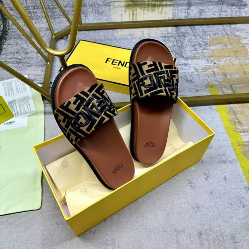 Replica Fendi Slippers For Men #1331733 $76.00 USD for Wholesale
