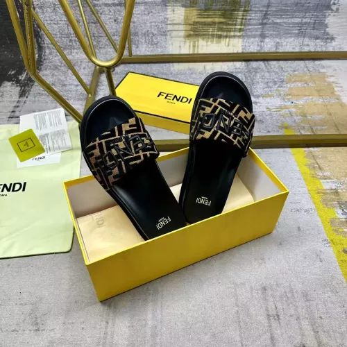 Replica Fendi Slippers For Men #1331735 $76.00 USD for Wholesale