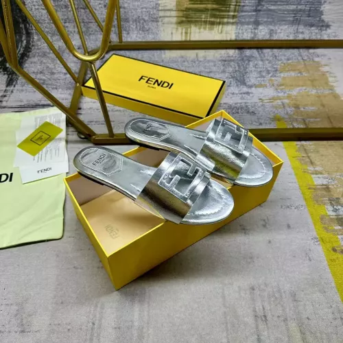Replica Fendi Slippers For Women #1331738 $80.00 USD for Wholesale
