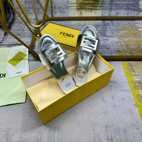 Replica Fendi Slippers For Women #1331738 $80.00 USD for Wholesale