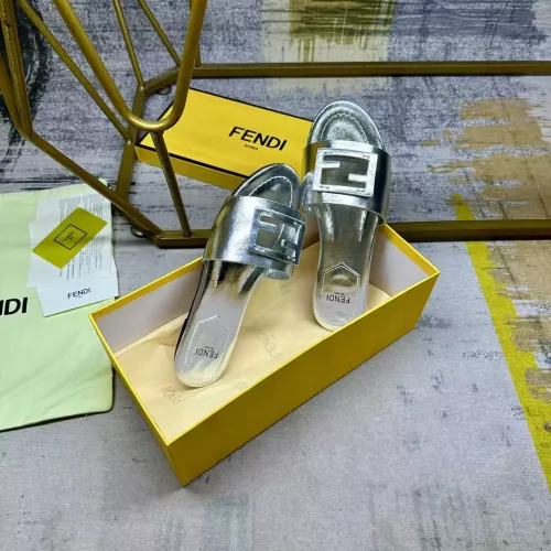 Replica Fendi Slippers For Women #1331738 $80.00 USD for Wholesale