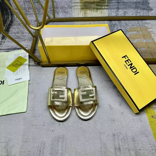 Replica Fendi Slippers For Women #1331739 $80.00 USD for Wholesale