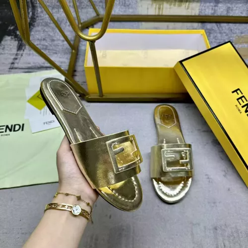 Replica Fendi Slippers For Women #1331739 $80.00 USD for Wholesale