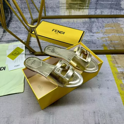 Replica Fendi Slippers For Women #1331739 $80.00 USD for Wholesale