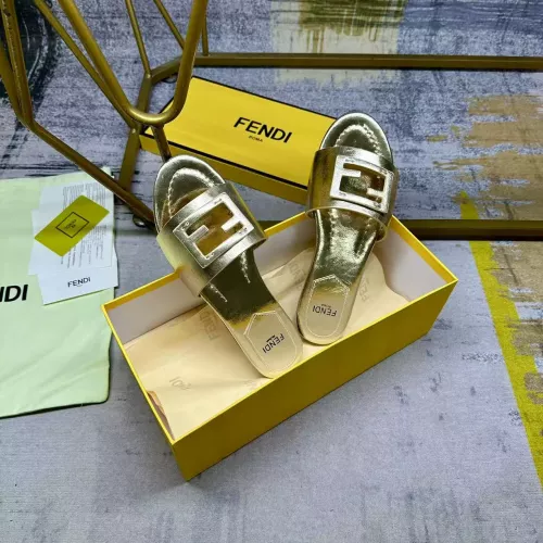 Replica Fendi Slippers For Women #1331739 $80.00 USD for Wholesale