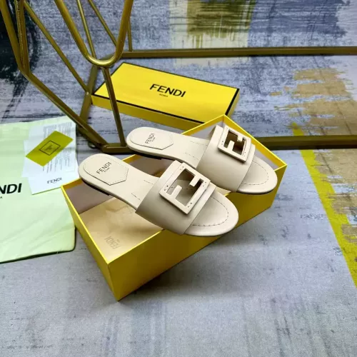 Replica Fendi Slippers For Women #1331740 $80.00 USD for Wholesale