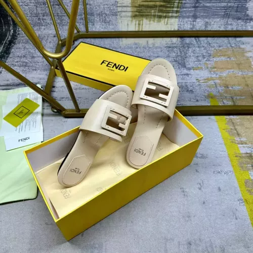 Replica Fendi Slippers For Women #1331740 $80.00 USD for Wholesale