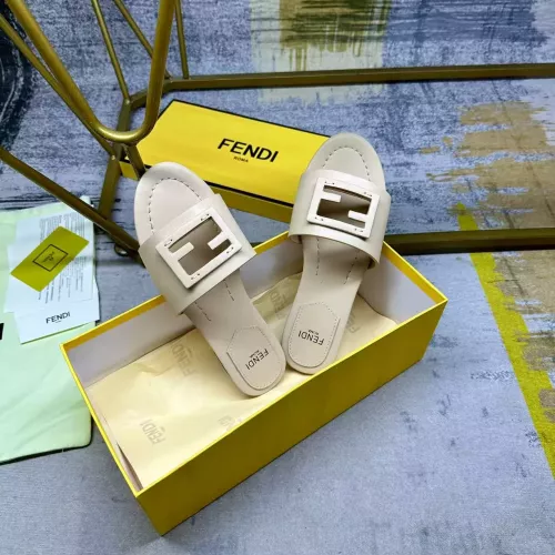 Replica Fendi Slippers For Women #1331740 $80.00 USD for Wholesale
