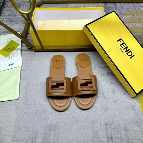 Replica Fendi Slippers For Women #1331741 $80.00 USD for Wholesale