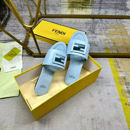 Replica Fendi Slippers For Women #1331742 $80.00 USD for Wholesale