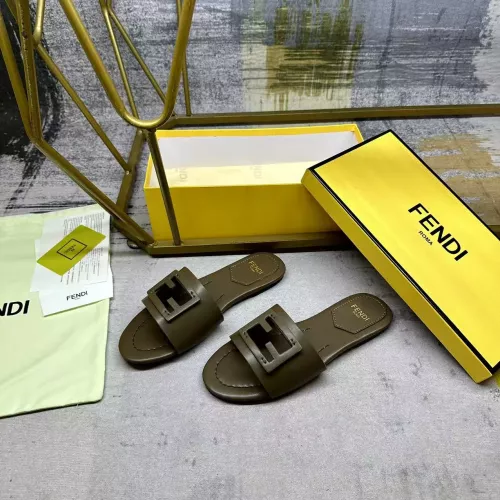 Cheap Fendi Slippers For Women #1331743, $$80.00 USD On Fendi Slippers