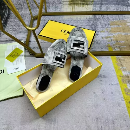 Replica Fendi Slippers For Women #1331750 $80.00 USD for Wholesale