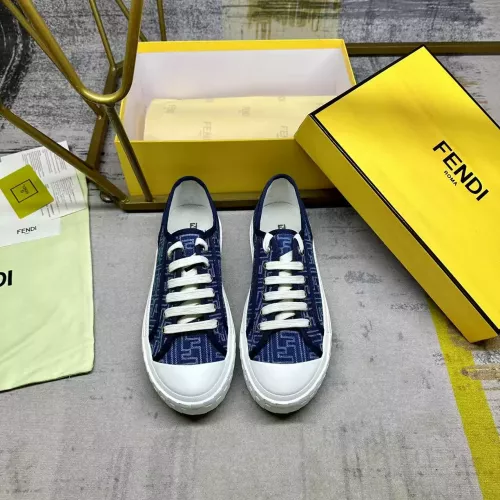Replica Fendi Casual Shoes For Men #1331752 $85.00 USD for Wholesale