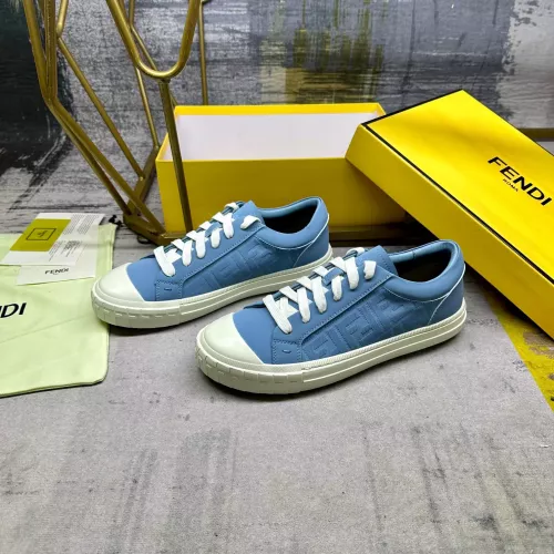 Replica Fendi Casual Shoes For Men #1331758 $92.00 USD for Wholesale