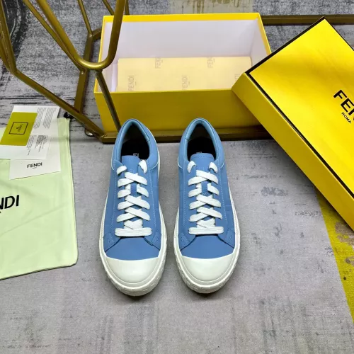 Replica Fendi Casual Shoes For Men #1331758 $92.00 USD for Wholesale