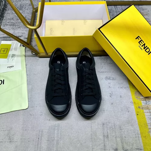 Replica Fendi Casual Shoes For Men #1331760 $92.00 USD for Wholesale