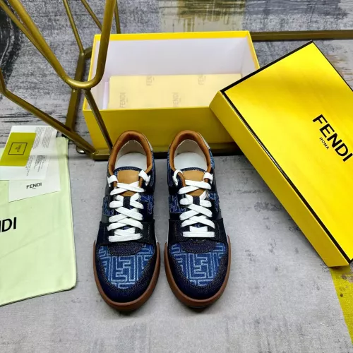 Replica Fendi Casual Shoes For Women #1331763 $105.00 USD for Wholesale